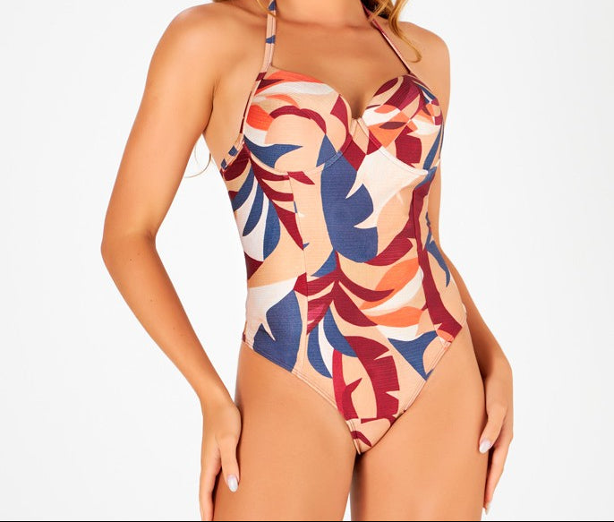 Maiô Fio Dental Estampado Zero Barriga