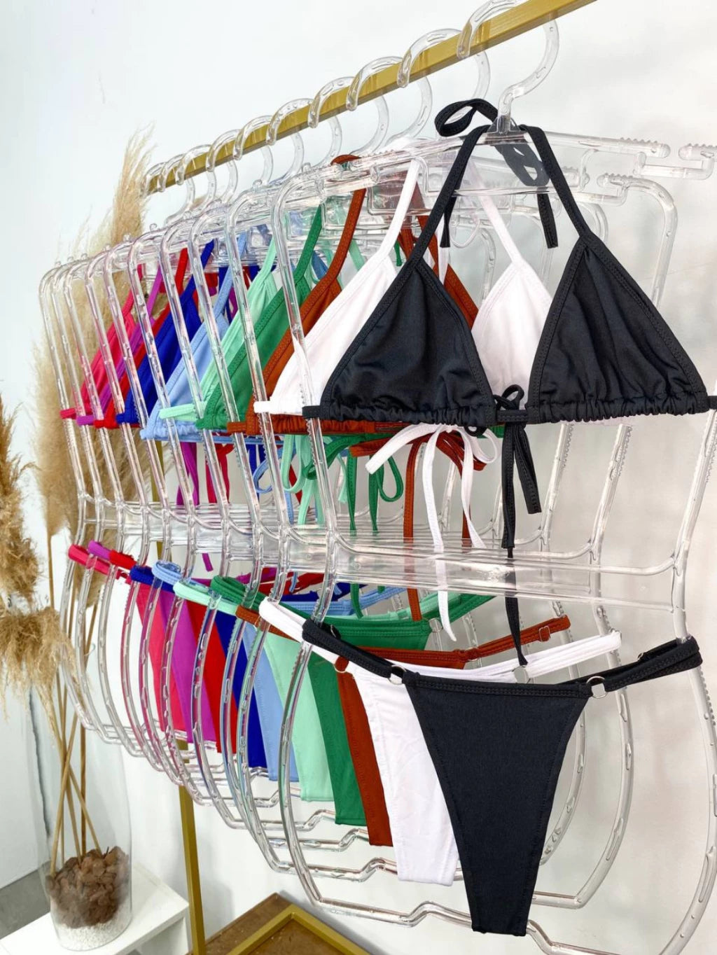 Biquíni Cortininha Marquinha Fio Moda Ajustável com Regulagem Bronzeamento PROMOÇÃO
